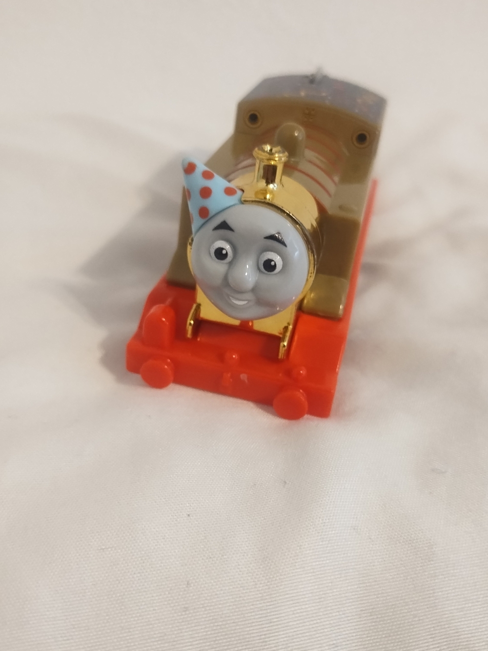 Thomas & friends trackmaster 75th golden birthday thomas tested and working